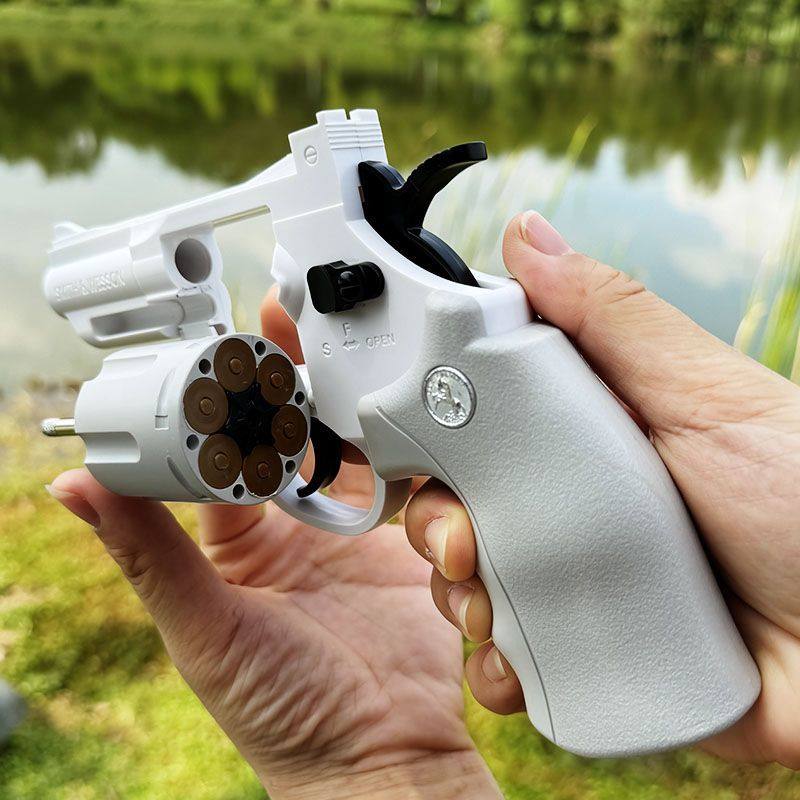 左轮连发手枪抛壳软弹枪一键脱壳儿童玩具枪可发射抢模型小男孩子,玩具/童车/益智/积木/模型,软弹枪,淘宝优惠券,粉丝福利购,淘宝优惠卷