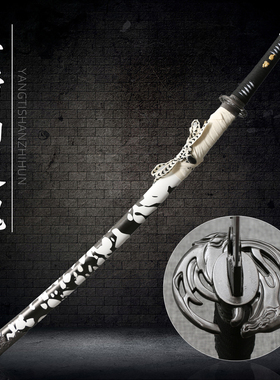 羊蹄山之魂刀暗夜破晓鎏金双狼笑脸甲虫对马岛武器cos道具未开刃