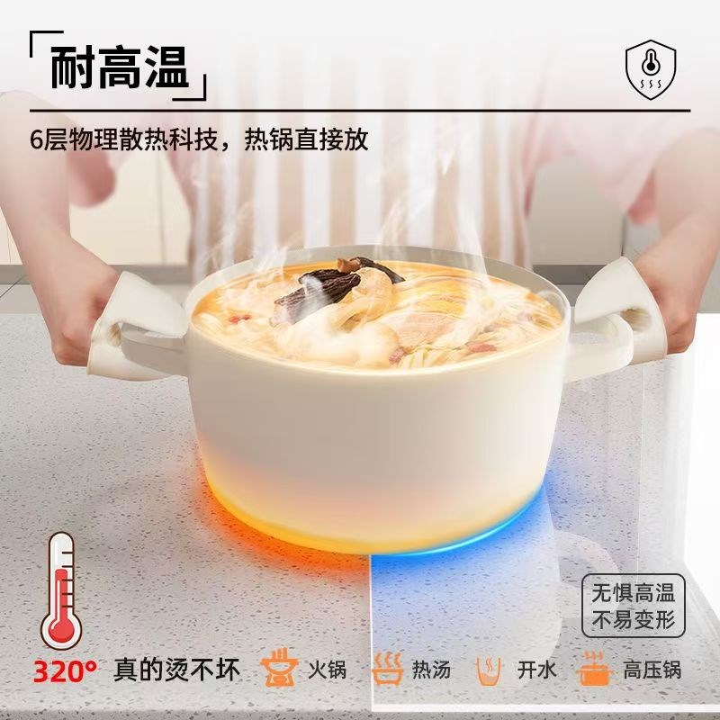 热销厨房灶台贴膜耐高温大理石英石台面保护膜垫透明加厚防油贴纸