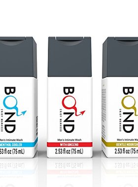 直销Bond Masculine Washes 2.5 Fl. Oz. 75ml Hygiene Care Prod