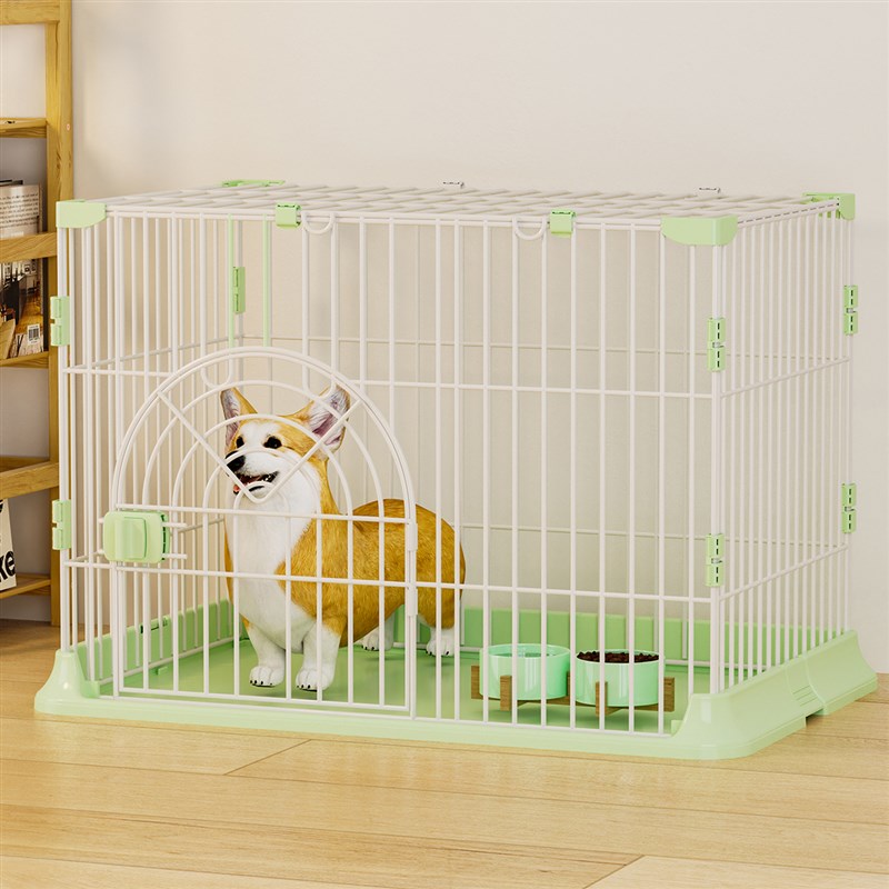 热销狗笼小中大型犬家用室内猫笼宠物别墅兔笼子大小号宠物笼加粗