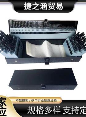 115件套镀钛麻花钻黑钻直柄铁盒装115pc钻头