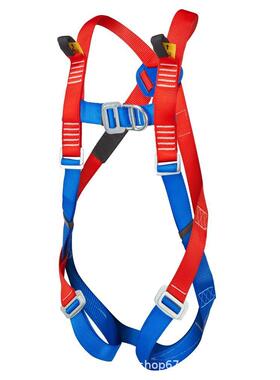 Portwest前后挂点双保险安全带防坠落悬挂加长安全绳FP13