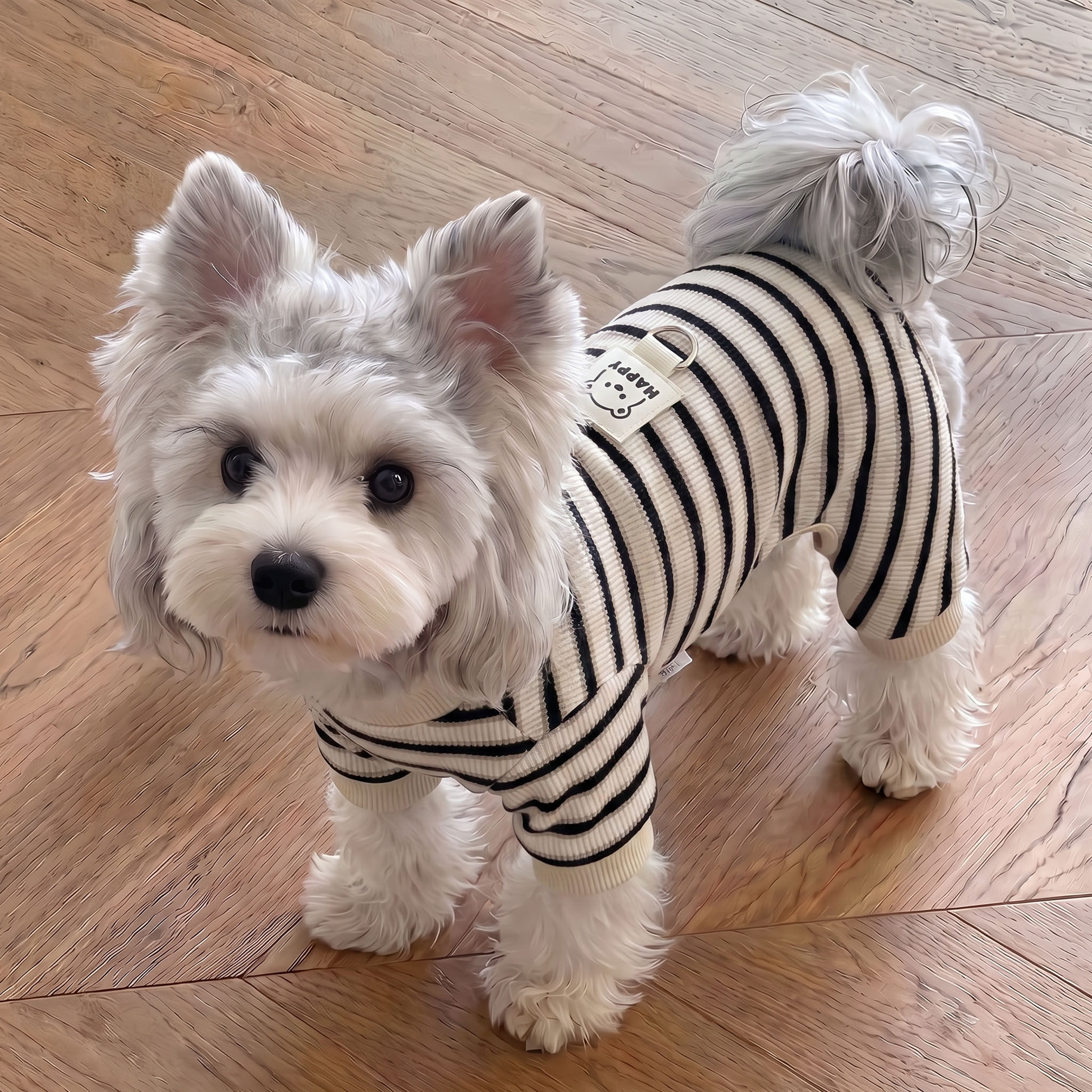 小狗衣服秋冬季狗狗四脚衣小型犬雪纳瑞比熊猫咪家居服2026新款