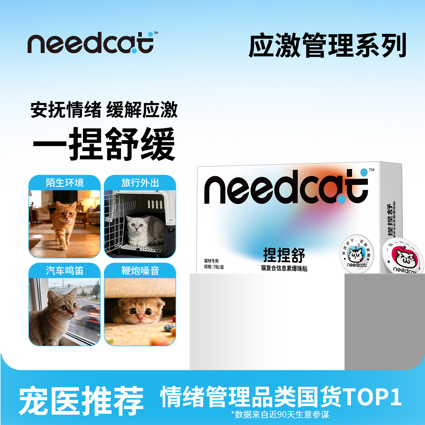 needcat猫费洛蒙防应激防尿闭