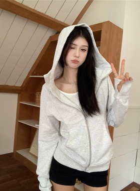 速发lu卫2l衣外套春秋款u024新款早春连帽瑜伽运动上衣套装初春