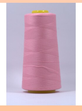 速发W10R缝纫线柳青线粉红色40s/20T0码高速线纶涤满0元批