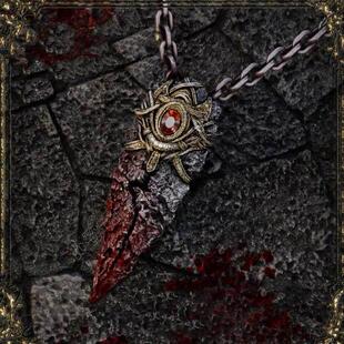 艾尔登法环周边护符兽爪吊坠项链动漫游戏周边挂坠颈链个性卫衣链