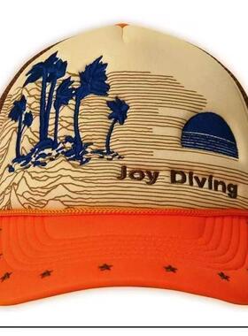 Tiesake Joy Diving Trucker 脉冲南瓜卡车帽