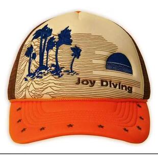 Tiesake Joy Diving Trucker 脉冲南瓜卡车帽