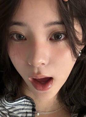 董洁欧阳娜娜同款白水晶贝壳双层项炼手工磨砂覆古锁骨炼