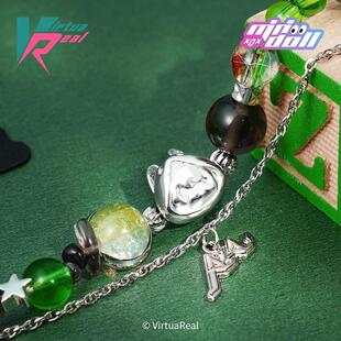 虚拟艺人阿萨Aza衍生手串周边潮流手链饰品