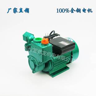 小型电动三相380V家用自吸式 750W清水自吸泵 水井抽吸水泵铸铁1寸