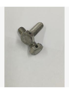 30头4不2锈钢892GB3.1六角头部带孔栓螺M6*20