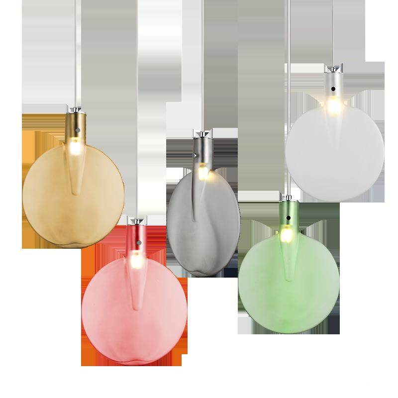 简约现复楼梯服装店灯具式创意IXL客厅餐厅灯L性ED个吧台单头代吊