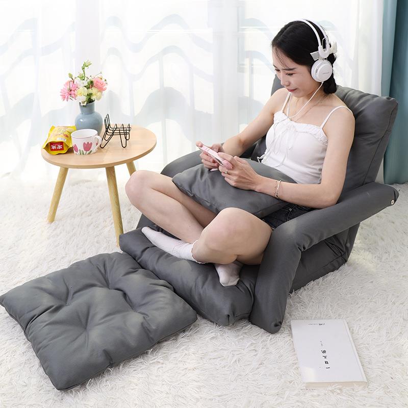 懒人发榻榻米单宿人BKH地折叠飘窗板小沙发舍床上电脑靠沙背椅子