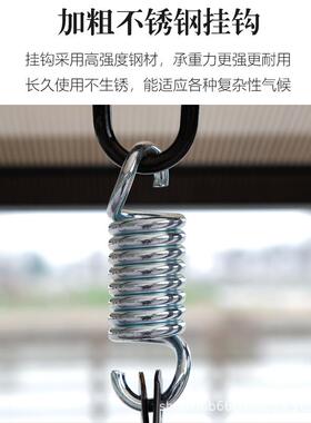 厂家销售户秋外千铸铝台双椅IVG人三人铁艺吊椅室外庭院露摇花园