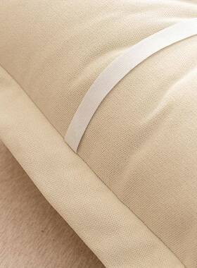 奶油风床头软包背榻无榻米床后背大靠垫床he3yTZdp靠枕防撞靠软垫