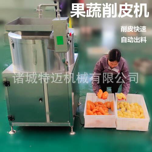 全自瓜动小青芒削TUX皮机商用不锈钢马蹄清脱皮洗机去皮设果备