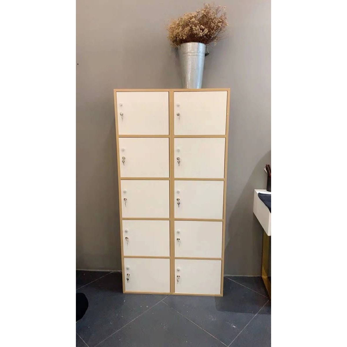 组合客厅置物柜带门带锁储物柜寄存包柜学生教室书柜办公室文件柜