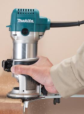 makiaRT072C木工修边机37009用电动雕刻机家M370TZYt0B开槽机