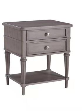 美式轻木奢布艺床乡村ts-59985床复古实大现代简约8灰色双人婚床1