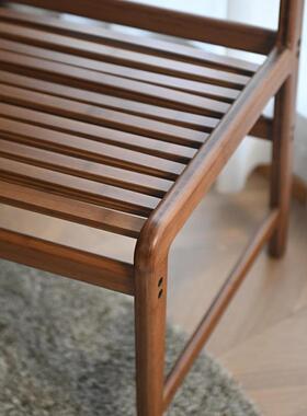 祥福楠软椅竹制编椅子中式软茶室泡茶办公新会议竹椅FNH竹条靠背