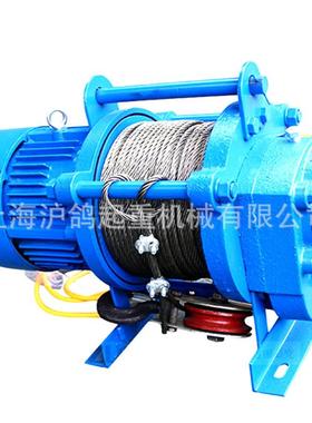 厂直销多功能电家动提升机提升机202V380V电提动升机建筑专用卷扬