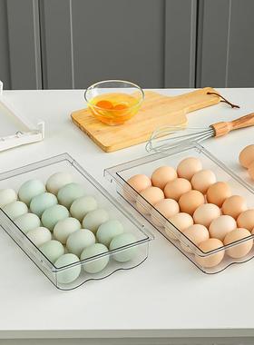 透明蔬菜水果架鸡房盒保鲜盒收EOY纳鸡蛋冰家蛋用厨抽屉箱鸡蛋收