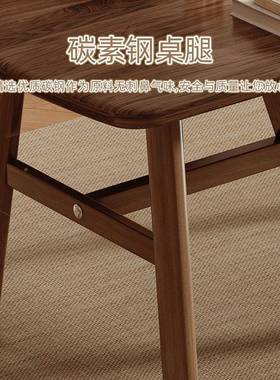 餐桌家小户型中古吃饭桌子租房用长方饭CZ-05胡形桌餐饮商出用桌