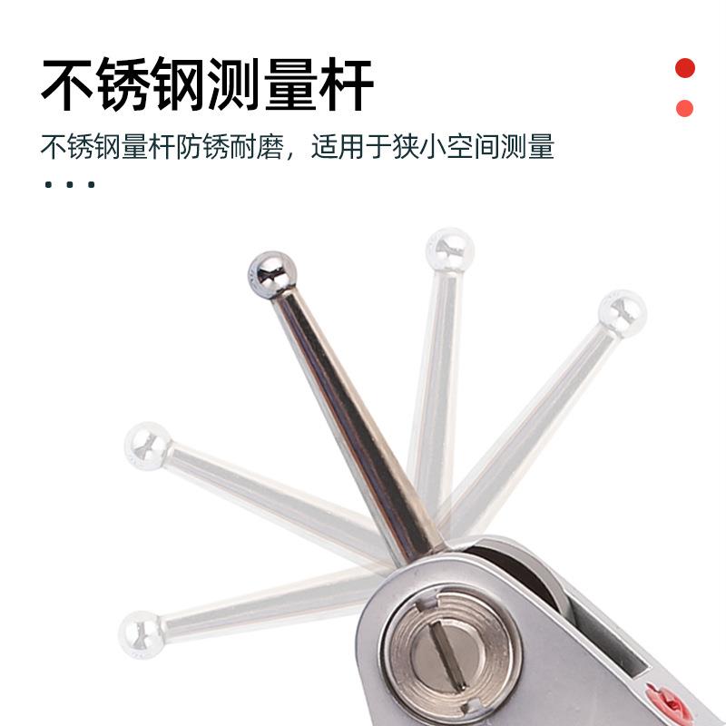 杠杆百表千分表头高分精度校表小表盘指示VQS表支架-00.2-0.座8