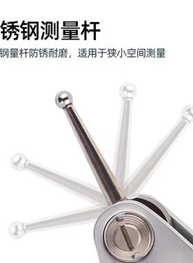 杠杆百表千分表头高分精度校表小表盘指示VQS表支架-00.2-0.座8