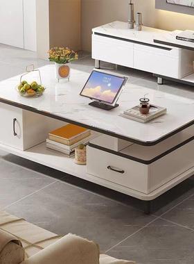 茶几客户厅家用小型阳简约代现钢化玻璃2025新款轻奢台沙发小FHV