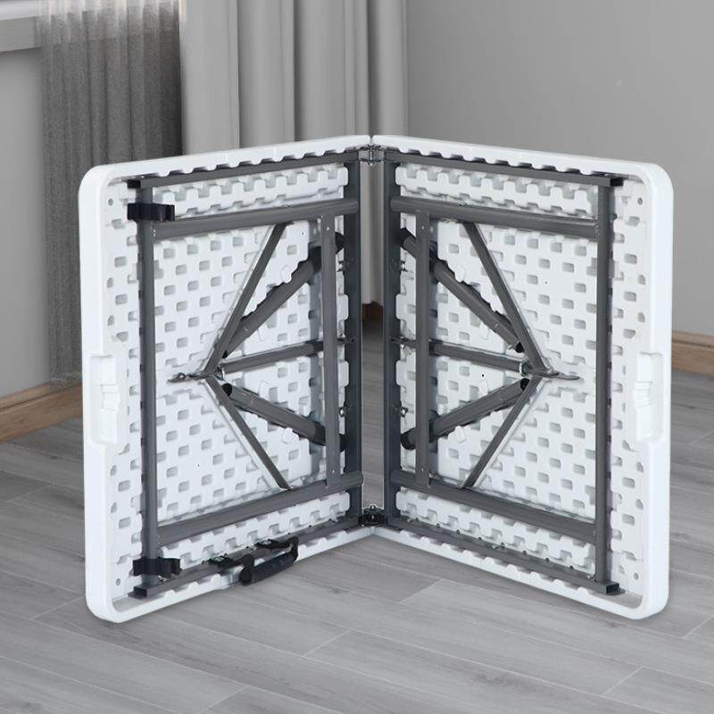 摆户外折桌子吹叠卖货夜市CFX摊便携塑料桌餐桌露营收纳简易餐桌