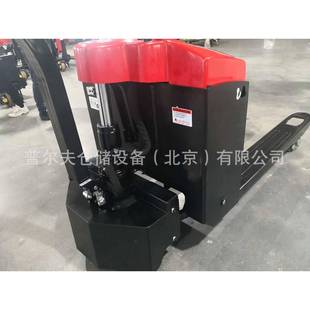 3吨牛电动地液压托盘搬运手车拖车加长宽电加子 非标可YVT定步行式