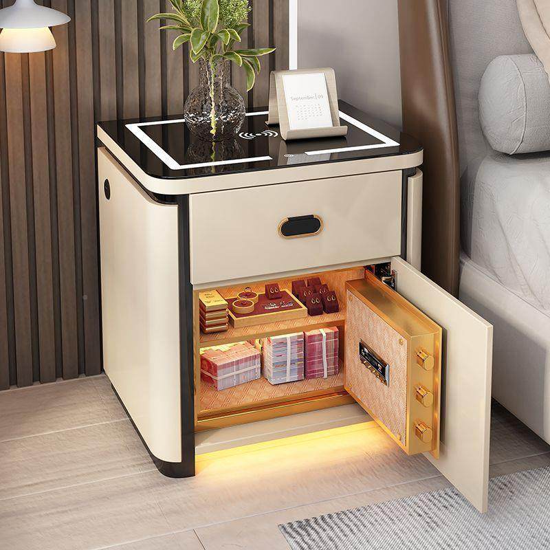 智能头柜保险一纹体指纹985锁轻奢家用电子指柜保险箱收纳储物柜,商业/办公家具,办公储物柜,淘宝优惠券,粉丝福利购,淘宝优惠卷