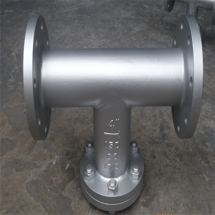 STR-16C铸钢WCB法兰T型过滤器