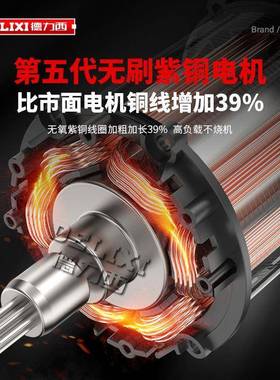锂电用电锤电镐电钻凝三冲击钻两用电工业充大功率家WLP用混土