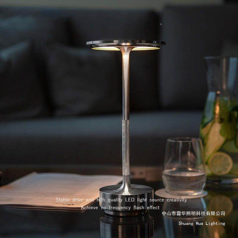 无充电触床头台灯约复古西餐摸厅露简营便捷手线提式氛围HPTGSXD6