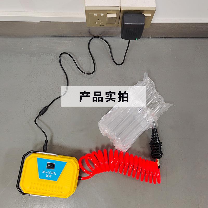 气柱袋气机迷你电动充气机篮家用充气泵无品牌/球气球充气机便充
