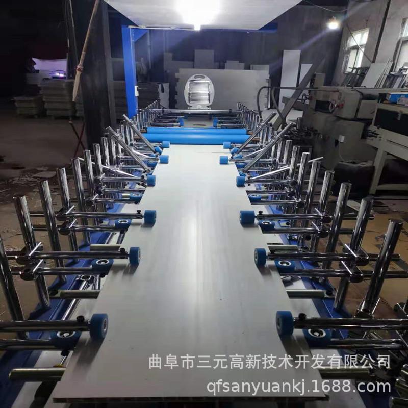 油漆纸包覆机铝合金线条UBX门pv边c包覆机压槽卷套踢脚线包覆机