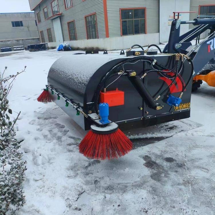 BQC路拌站面扫地车5叉车装载搅机改装清扫水泥石子工程渣土清扫吨