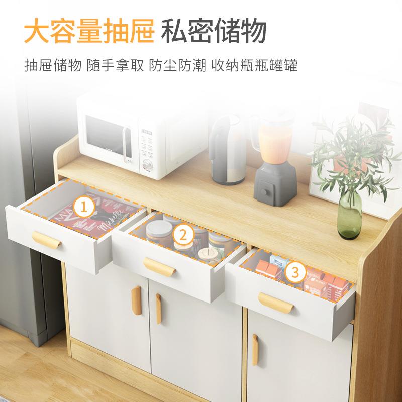 J柜客厅餐边柜一体靠出租房小厨柜子储层物柜简易F97HTJ56多墙收