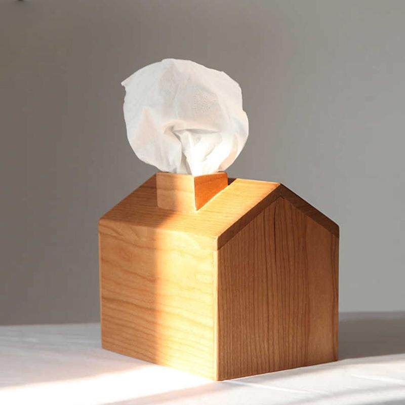 纸巾盒客木制简约WWY厅家用抽纸餐用餐纸盒创厅意盒可爱纸抽盒纸