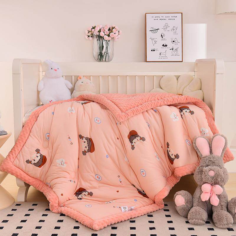 织A类SWS豆针棉豆被子婴儿童加厚冬被冬幼儿园午睡季被棉被春秋被