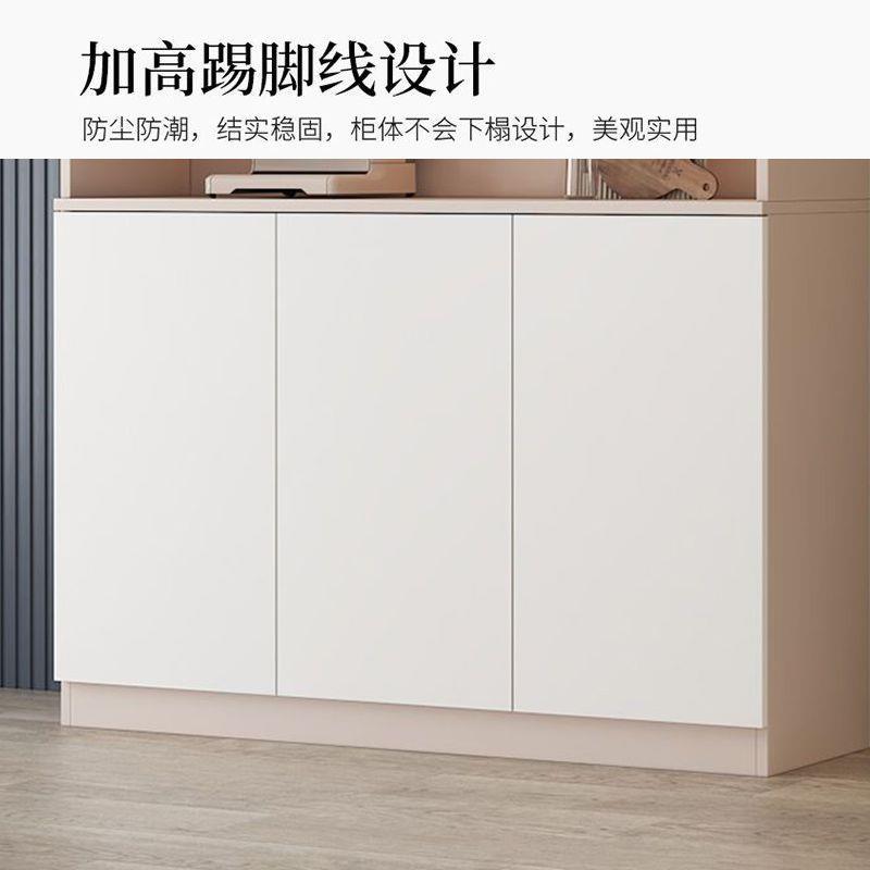 高餐边柜酒柜组34718书带合储物玻璃门收纳家用加客柜厅书房柜子