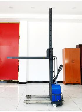 电动降货80叉车500KG1T吨/1.随11.3/升1.5米自体登高车随车堆高车