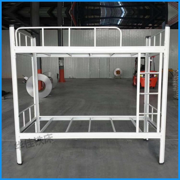 上下铺艺床 宿舍双层65*65管床 生组合学铁单人床员高工低铁架床