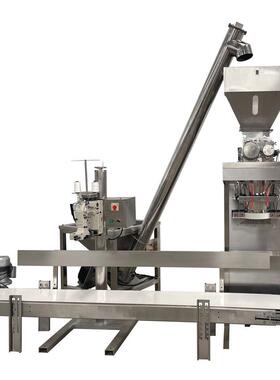 全自动粉包装机 25kg自动30粉末包装秤 5公斤粉末自动称重包2装剂