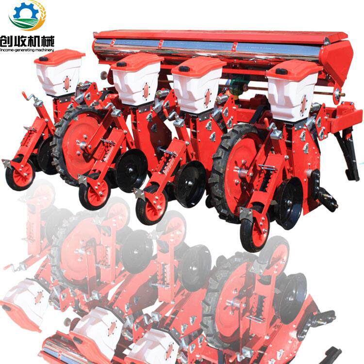 -6行2悬浮浮式平播悬浮式播豆谷物播种机质保免耕悬式大玉米播种